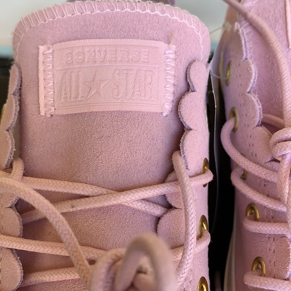 CONVERSE CTAS OX PINK FOAM/GOLD/EGRET WMNS - Picture 9 of 14